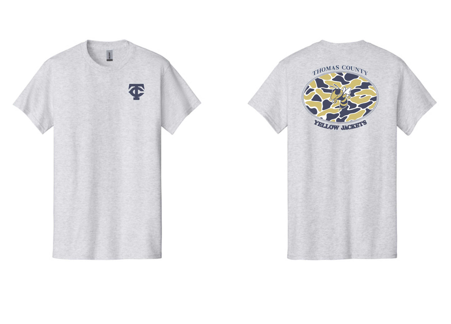 Cotton Short Sleeve Camo