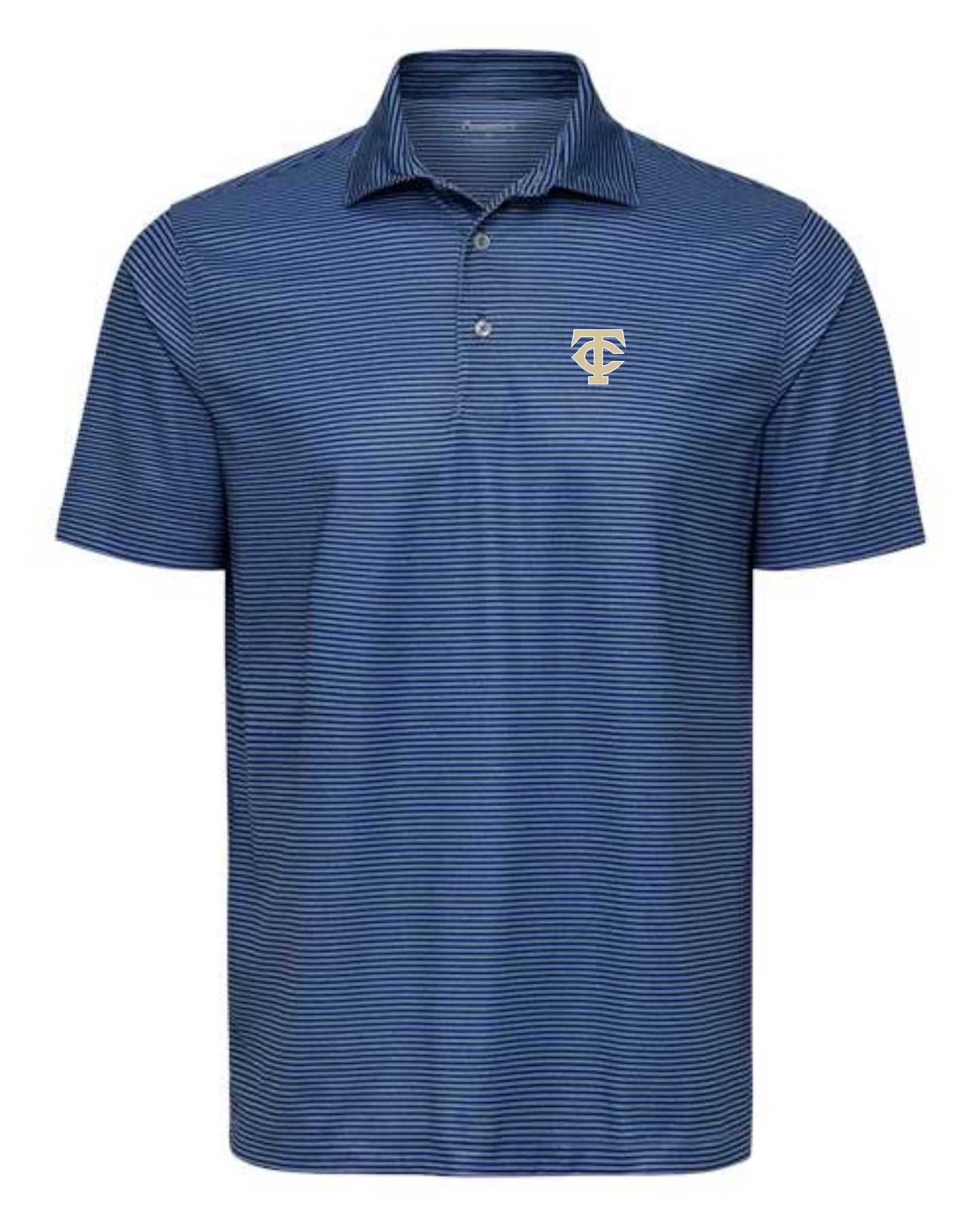 Dri Fit Striped Polo with TC