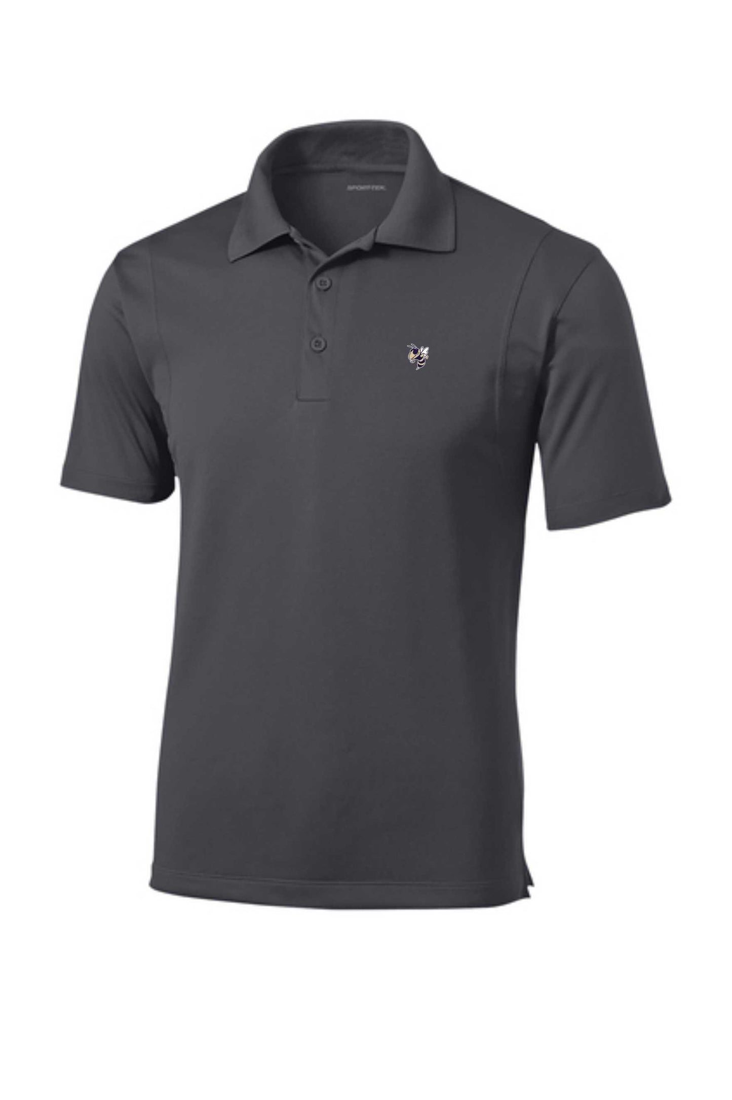 Dri Fit Polo with small Yellow Jacket