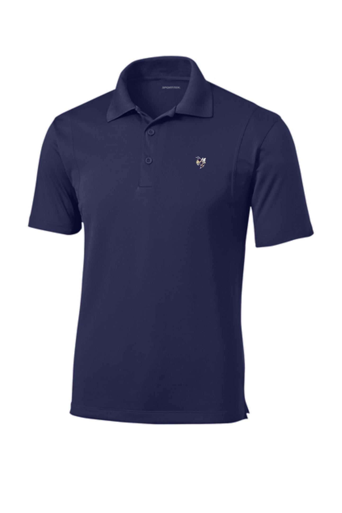 Dri Fit Polo with small Yellow Jacket