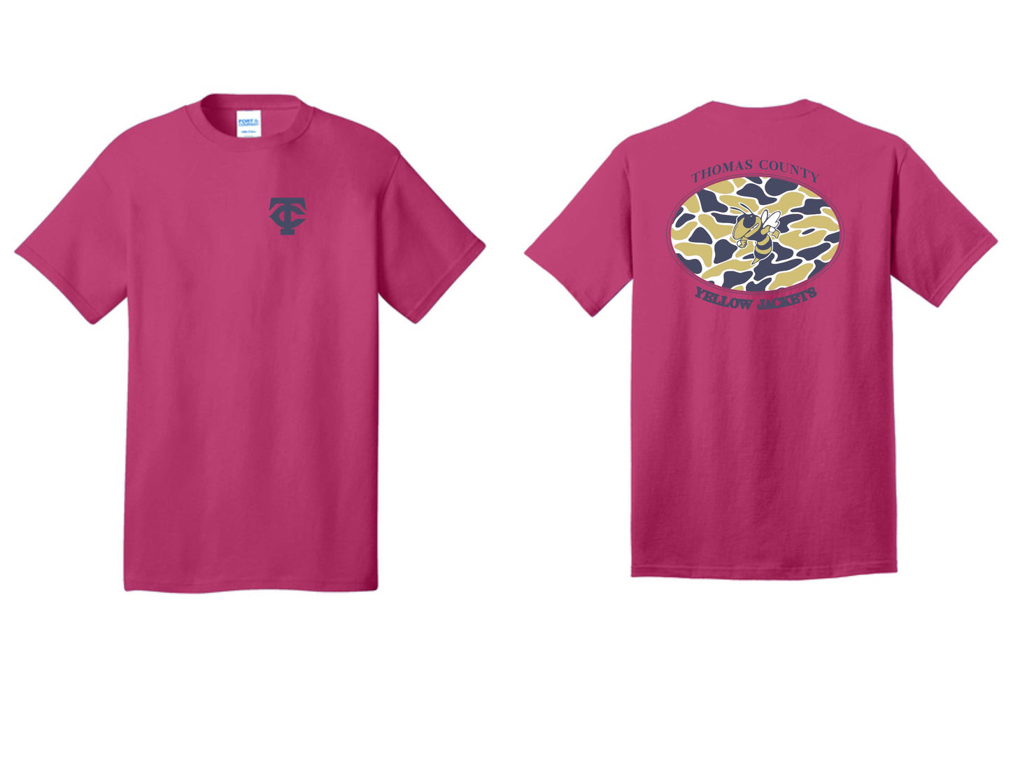 Cotton Short Sleeve Camo