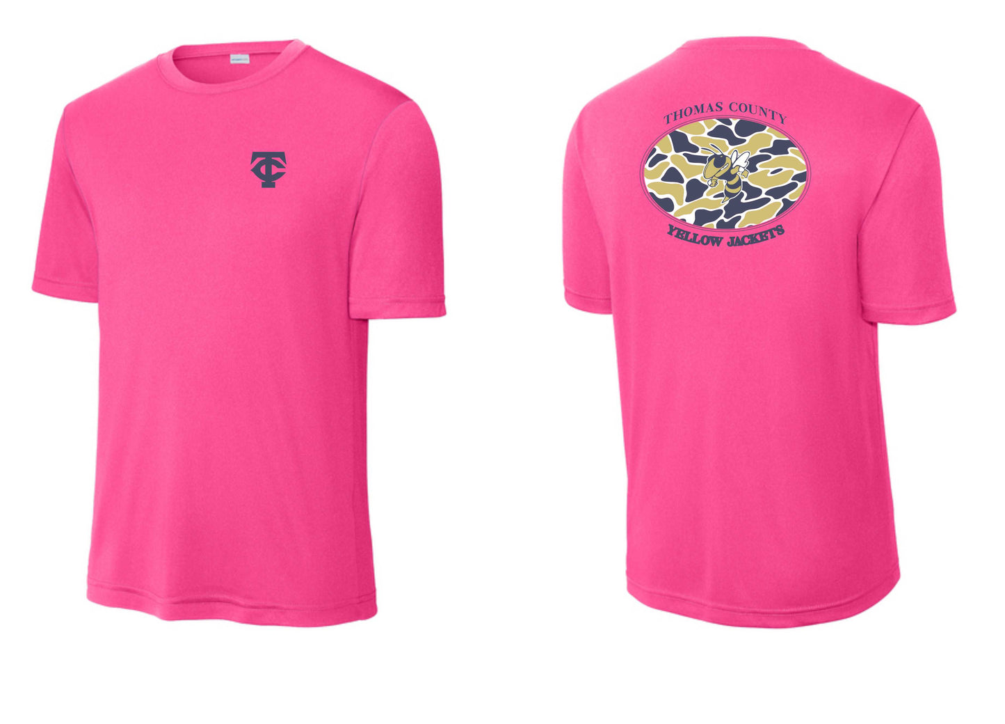Dri Fit Short Sleeve Camo