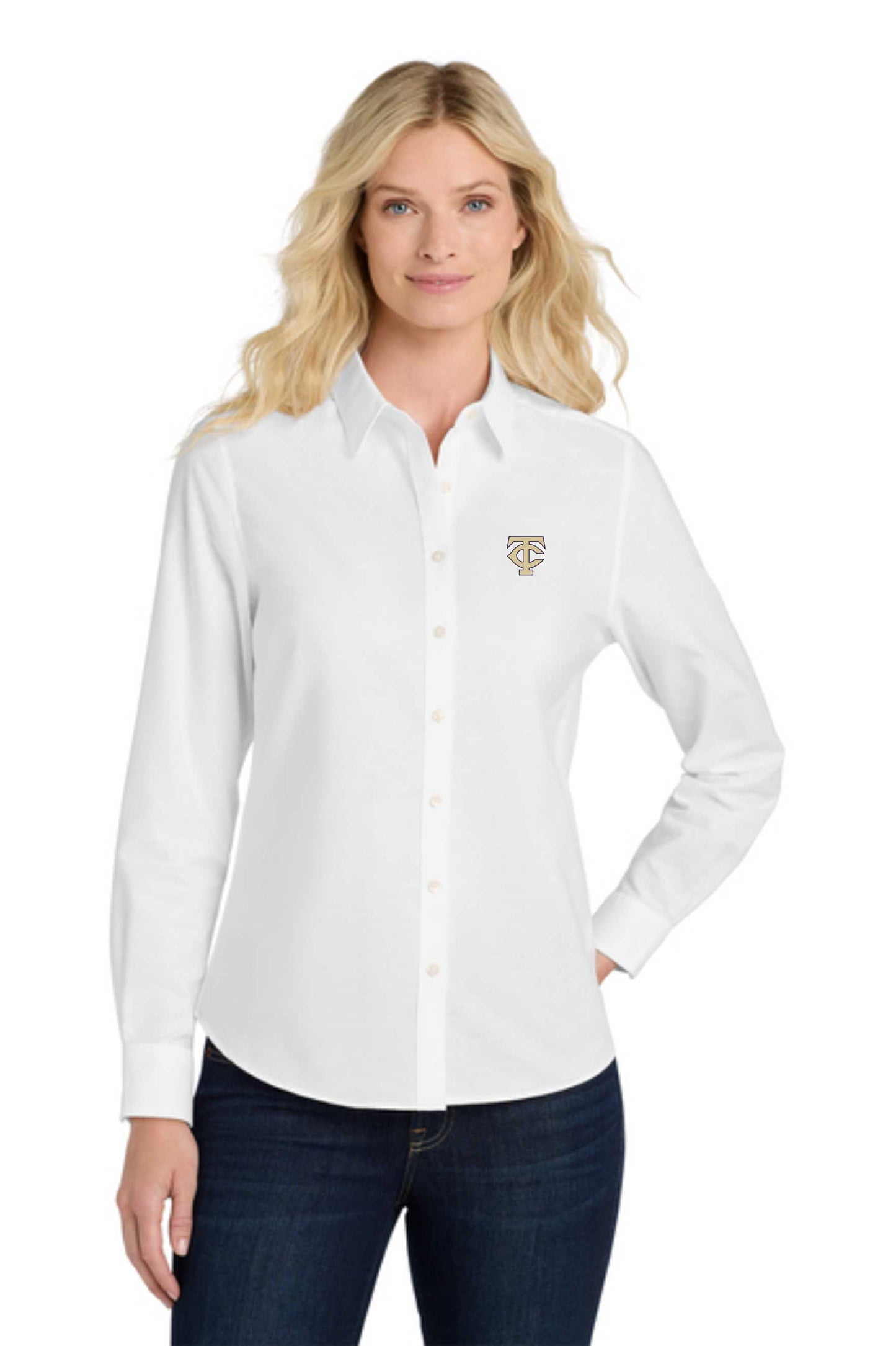 Women's SuperPro™ Oxford Shirt with TC-L658