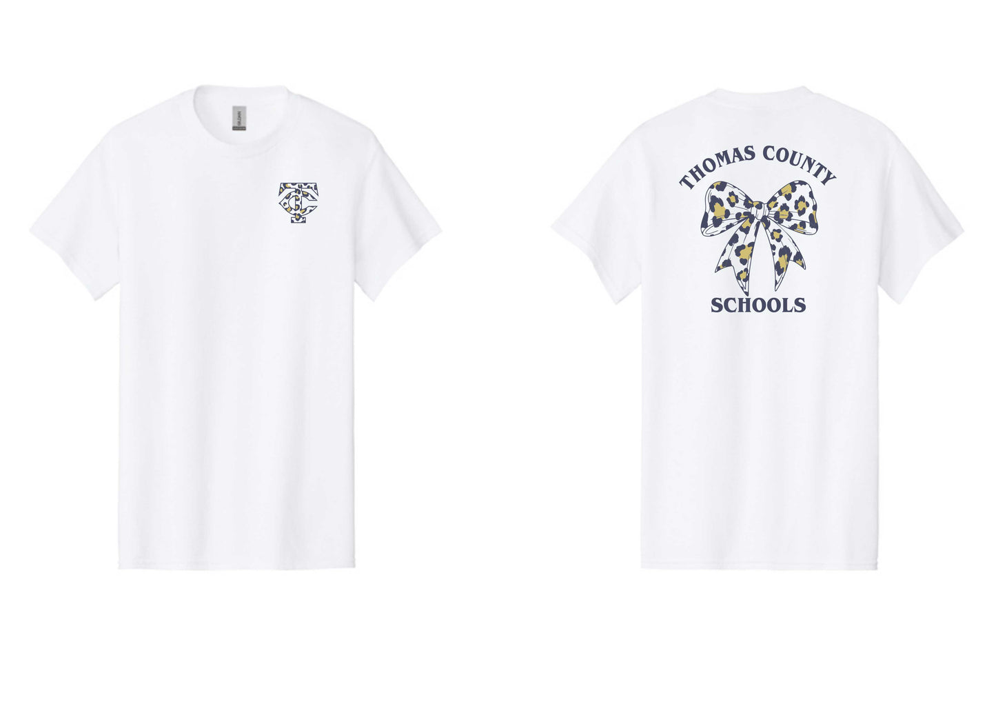 Cotton Short Sleeve Cheetah
