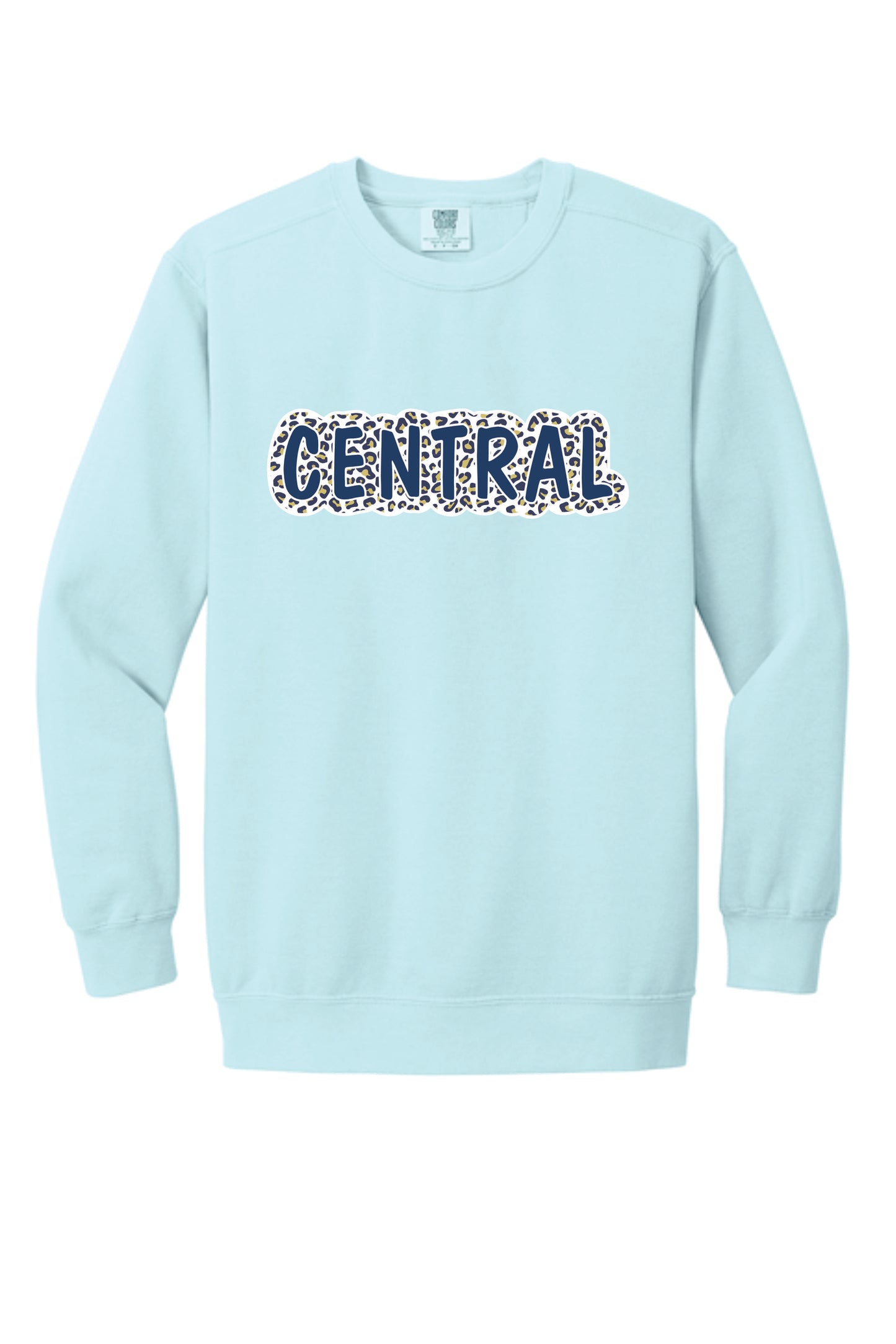 Comfort Colors Sweatshirt Leopard Central