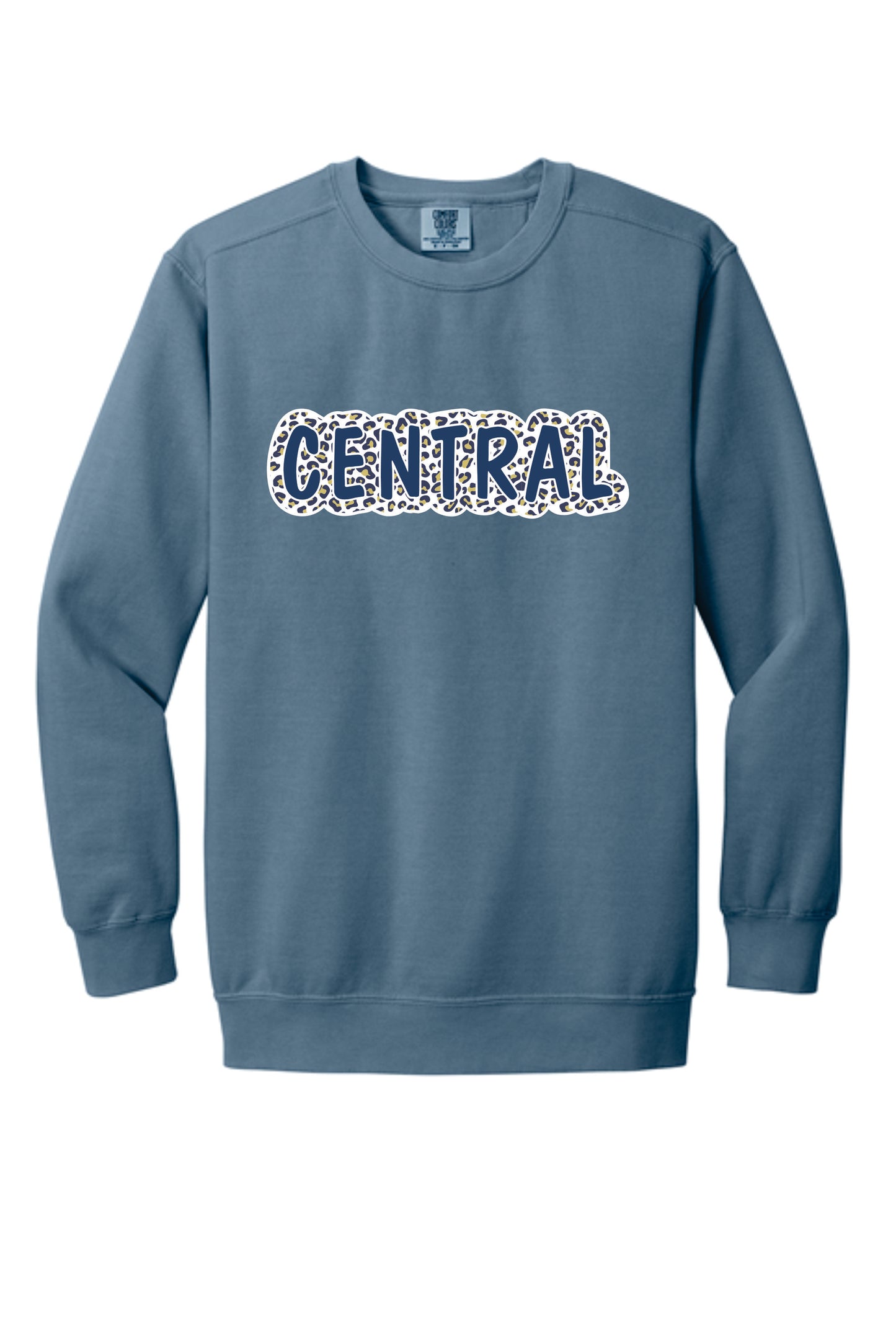 Comfort Colors Sweatshirt Leopard Central