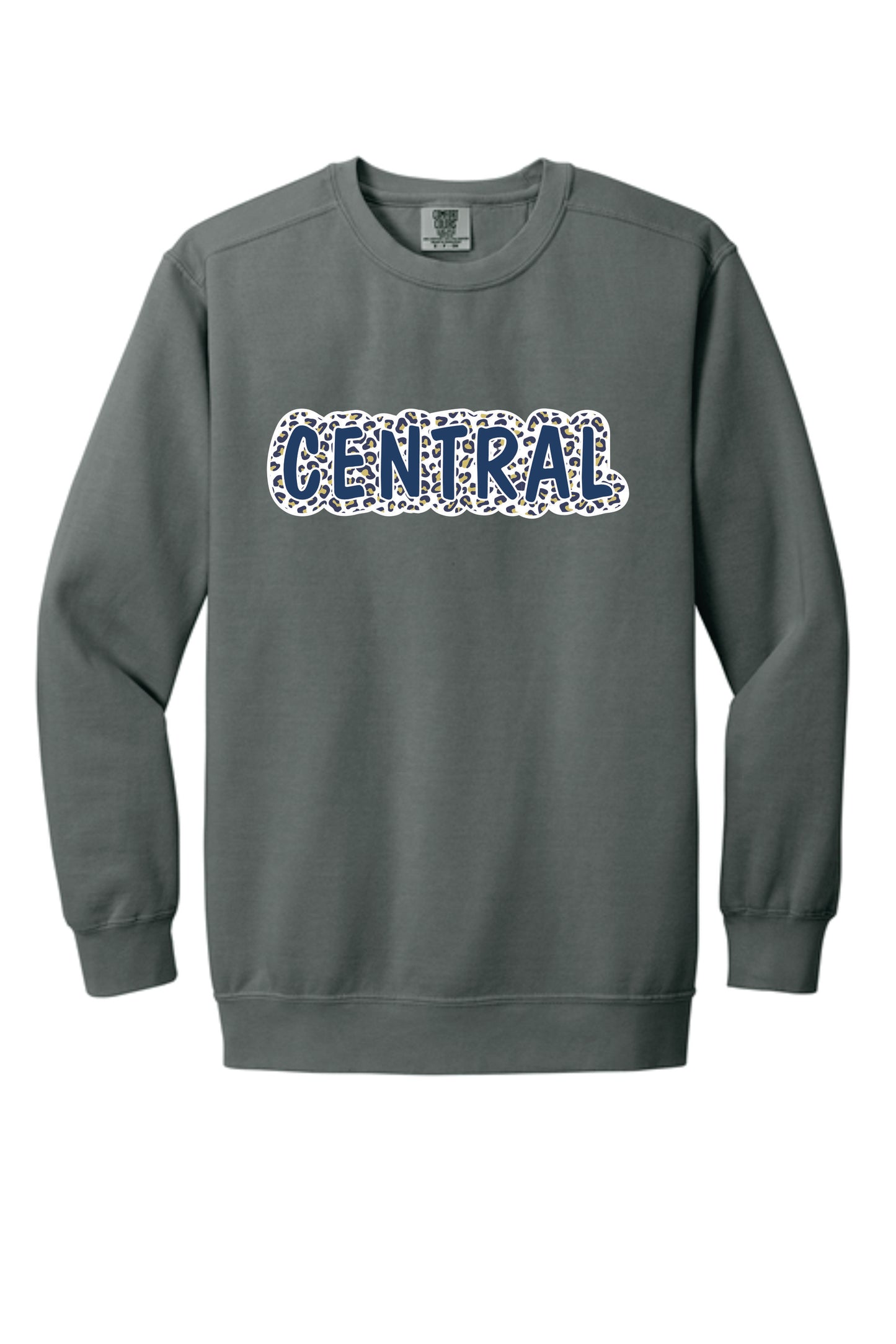 Comfort Colors Sweatshirt Leopard Central