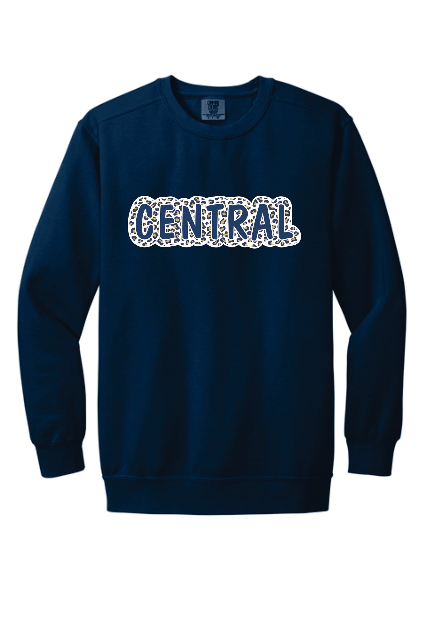 Comfort Colors Sweatshirt Leopard Central