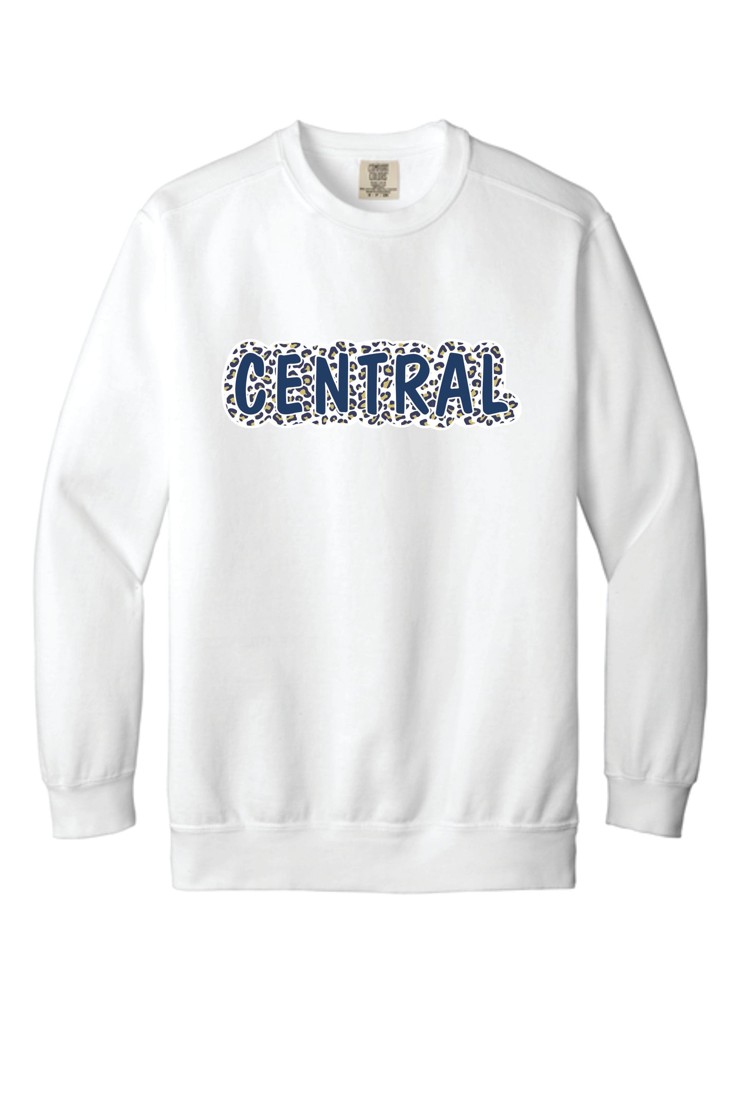 Comfort Colors Sweatshirt Leopard Central