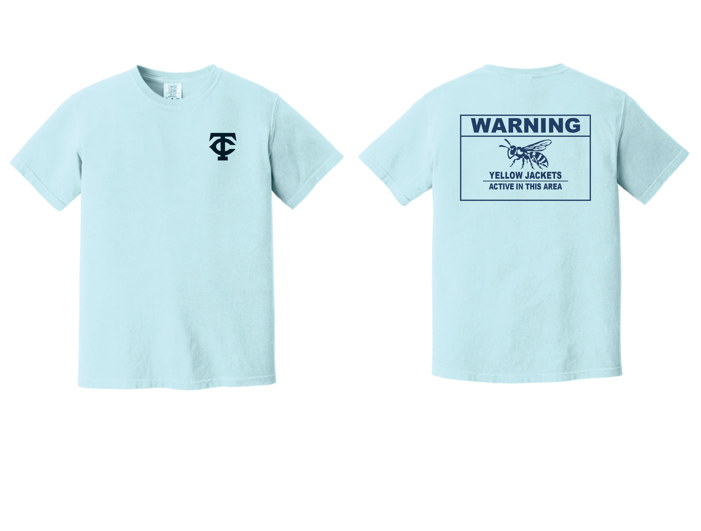 Comfort Colors Short Sleeve Warning