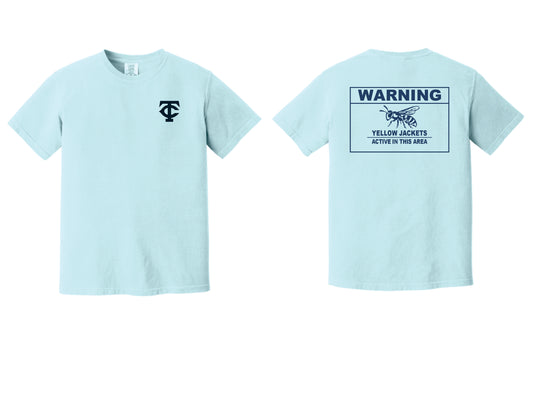 Comfort Colors Short Sleeve Warning