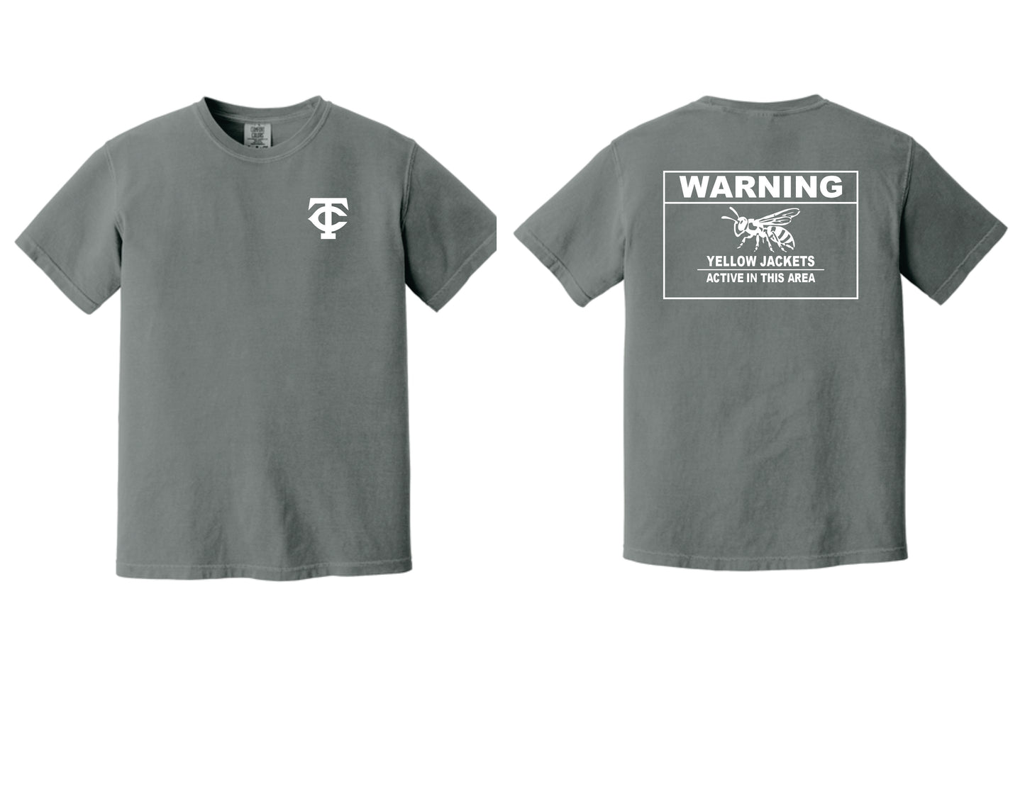 Comfort Colors Short Sleeve Warning