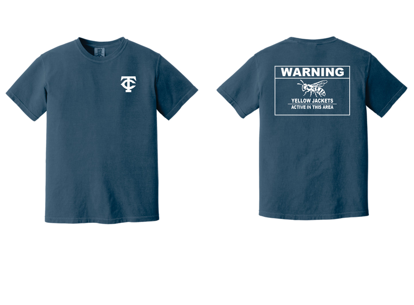 Comfort Colors Short Sleeve Warning