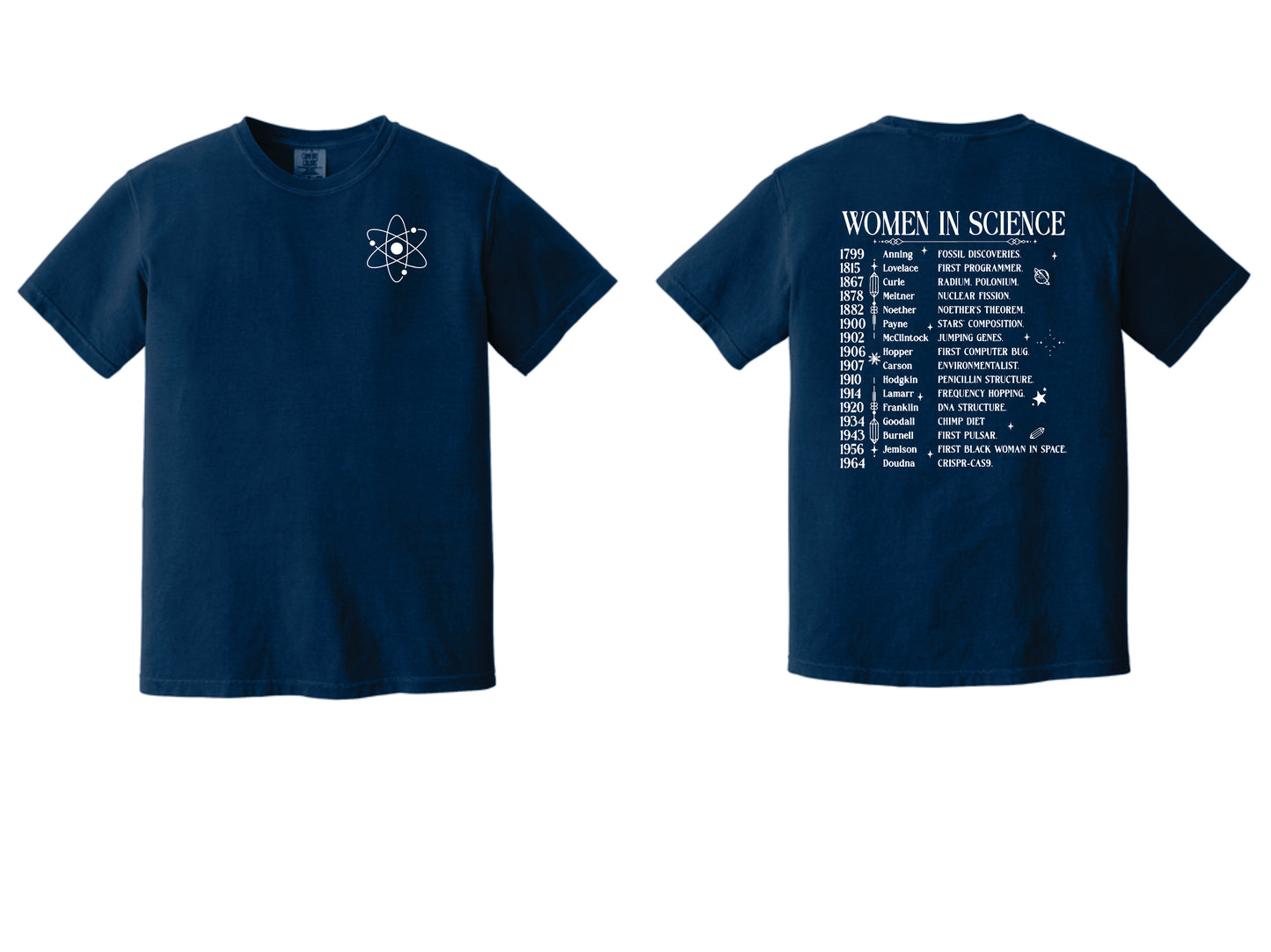 Comfort Colors Short Sleeve Women in Science