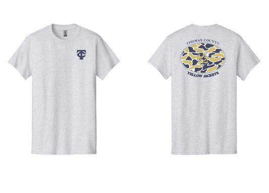 Cotton Short Sleeve Camo