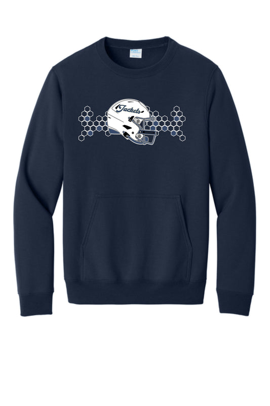 2026 PC78PKT Helmet Honeycomb Sweatshirt with Pocket
