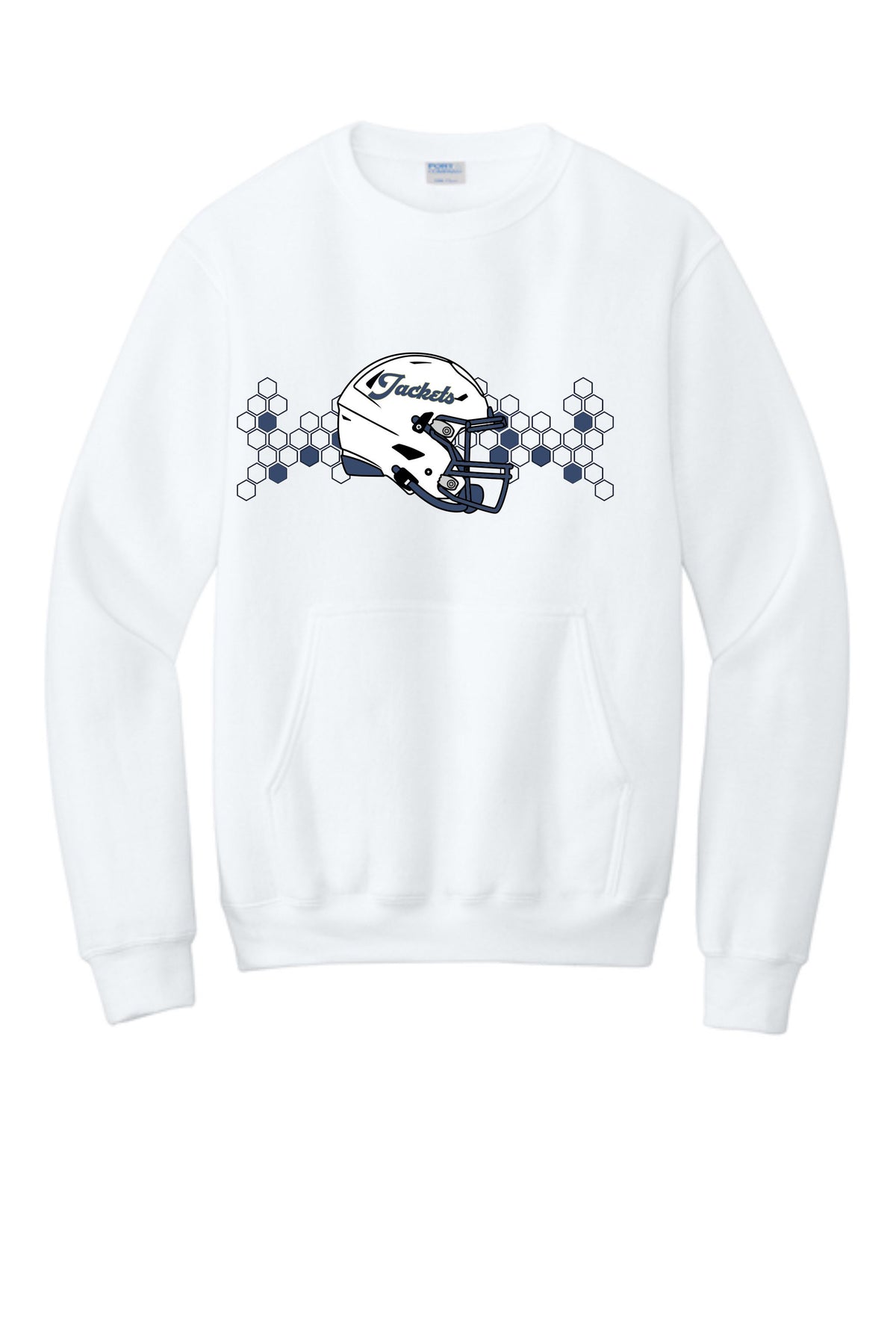 2026 PC78PKT Helmet Honeycomb Sweatshirt with Pocket