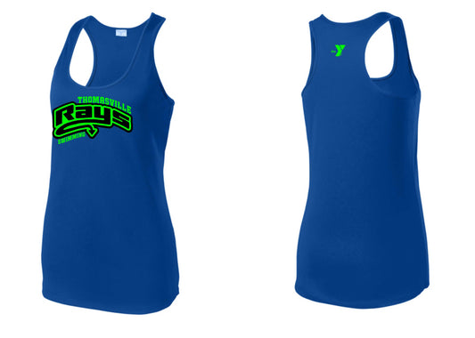 Rays Dri fit Ladies cut Racer back tank