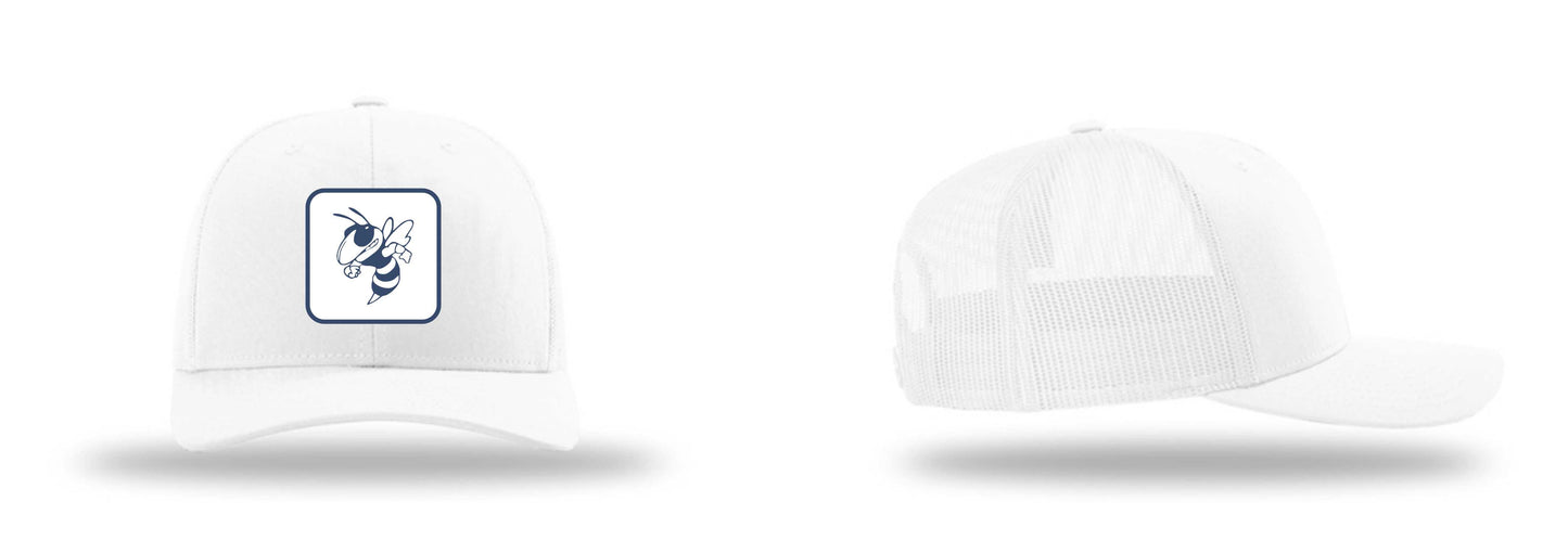 Richardon 112 with Yellow Jacket embroidered on square patch