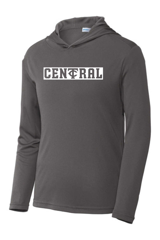 Dri Fit Long Sleeve Hooded Tee Central